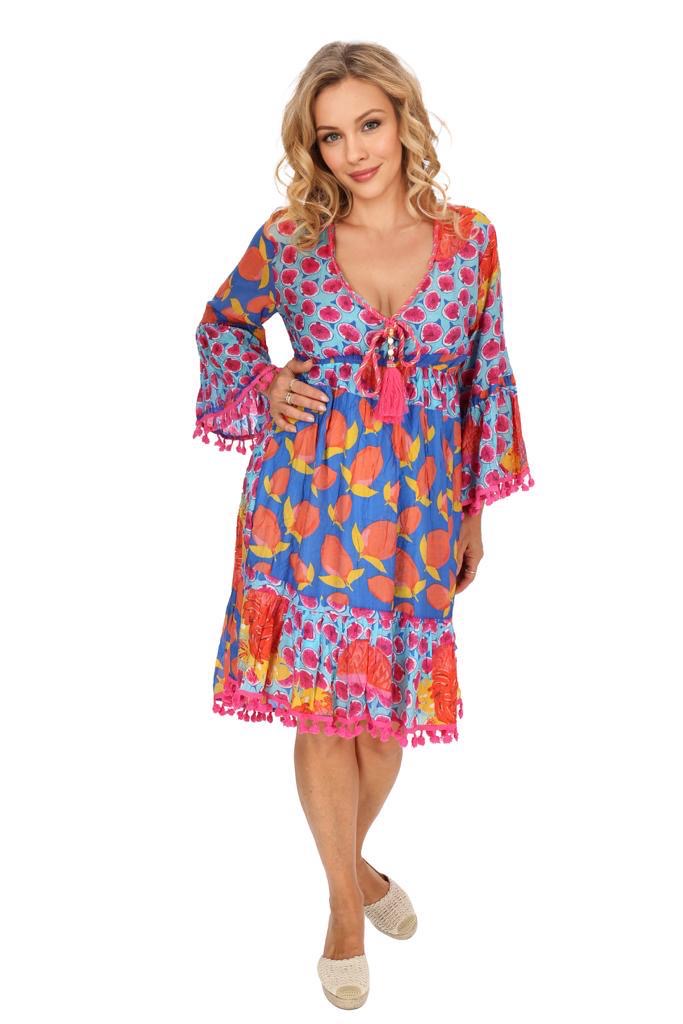 Tunika Zitrone-Stil