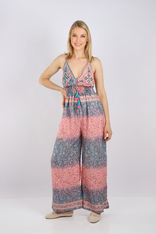 Ibiza Jumpsuit-Neckholder