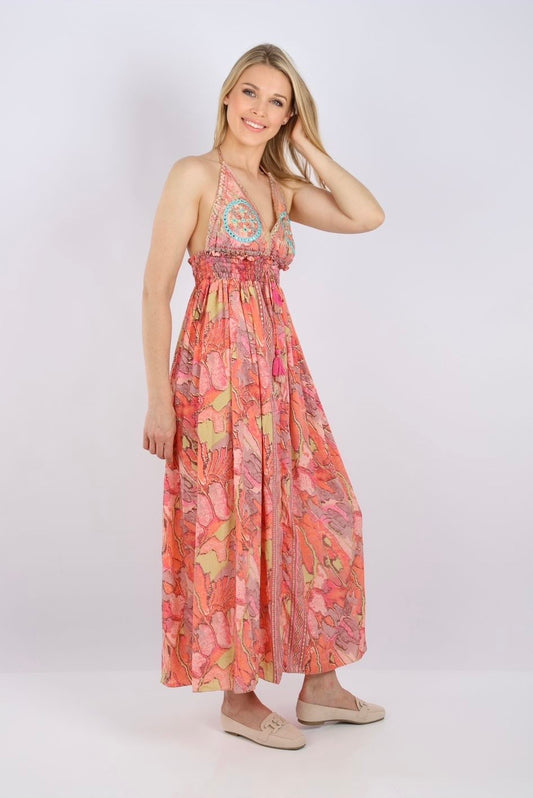 Ibiza-Kleid Neckholder
